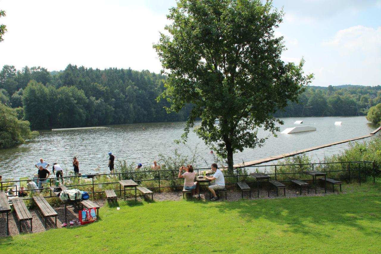Ferienhaus "Baeren Ecke" Am See Im Bergland キルヒハイム エクステリア 写真